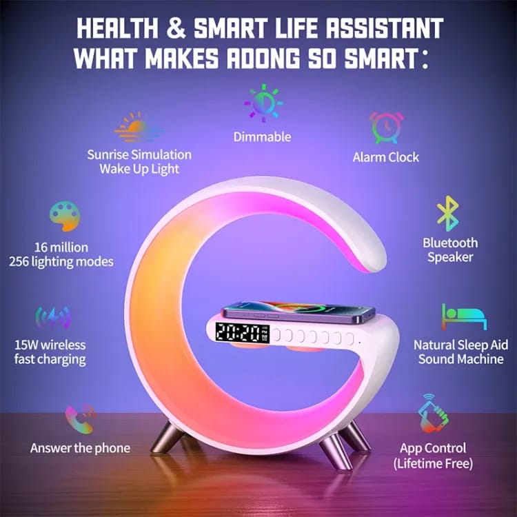 G Shape Lamp & Speaker